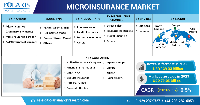 Microinsurance Market Share, Size 2023